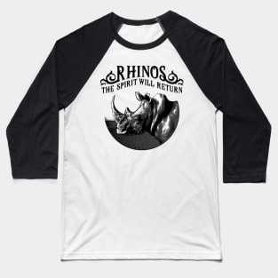 white rhinos Baseball T-Shirt